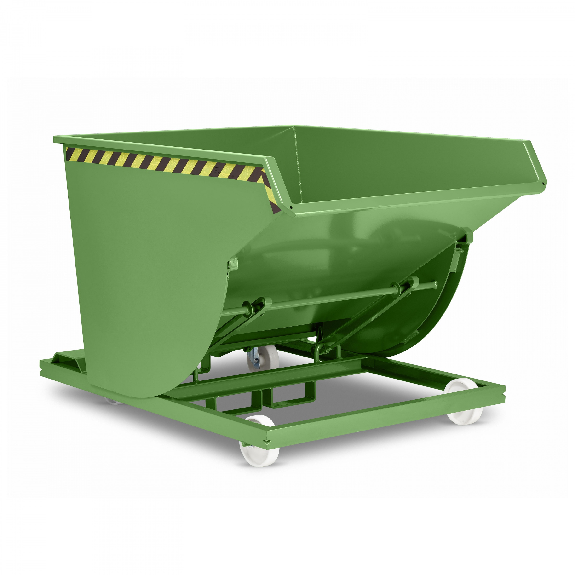 RR Industrietechnik Spänekipper Typ RSK-S-30 830x1350x810mm 300dm³ RAL 6011 Resedagrün-Beschreibung lesen
