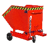 Bauer Späne-Kastenwagen SKW-ET 400, lackiert, Feuerrot Bauer Späne-Kastenwagen SKW-ET 400, lackiert, Feuerrot