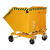 Bauer Späne-Kastenwagen SKW-ET 1000, lackiert, Gelborange