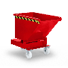 RR Industrietechnik Kastenwagen Typ RKW-DST-40 740x1450x1000mm 400dm³ RAL 3000 Feuerrot