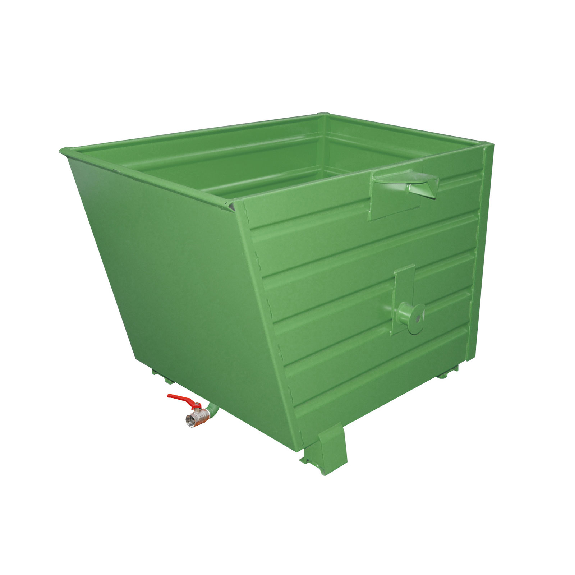 Empileur de copeaux Bauer BSS 70, peint, vert réséda-Leer más