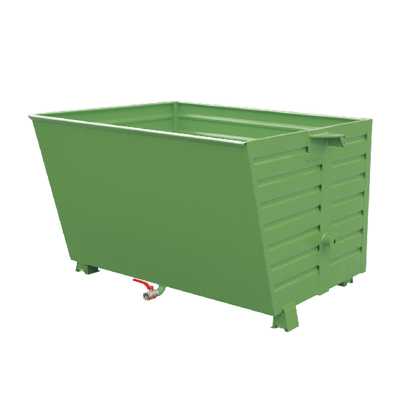 Bauer Späne-Stapelkipper BSS 150, lackiert, Resedagrün Bauer Späne-Stapelkipper BSS 150, lackiert, Resedagrün-Beschreibung lesen