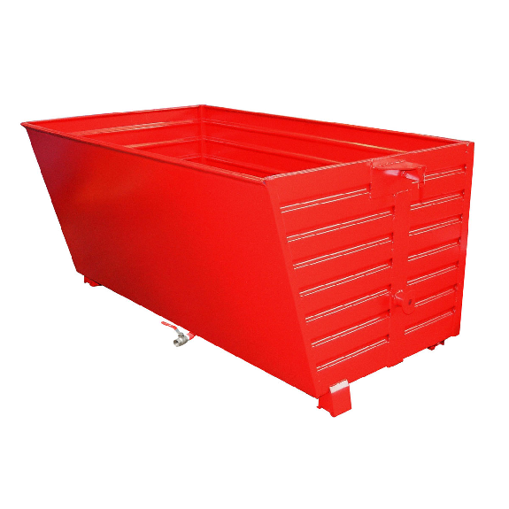 Bauer Späne-Stapelkipper BSS 200, lackiert, Feuerrot Bauer Späne-Stapelkipper BSS 200, lackiert, Feuerrot-Beschreibung lesen