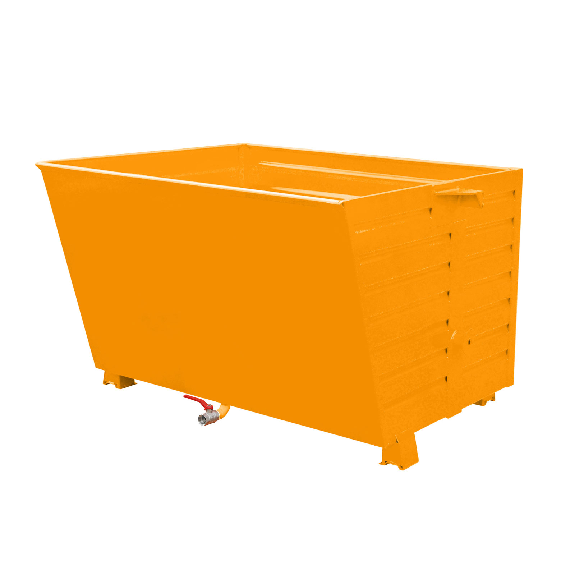 Bauer Späne-Stapelkipper BSS 150, lackiert, Gelborange Bauer Späne-Stapelkipper BSS 150, lackiert, Gelborange-Beschreibung lesen