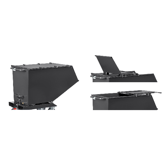 Fetra klappbarer Deckel für Muldenkipper Mehrpreis für Kastenmaße 1321x1044x735mm, Grey Edition Fetra klappbarer Deckel für Muldenkipper Mehrpreis für Kastenmaße 1321x1044x735mm, Grey Edition-Beschreibung lesen