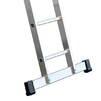 Schiebeleiter mit Traverse 2x17 Sprossen-Beschreibung lesen