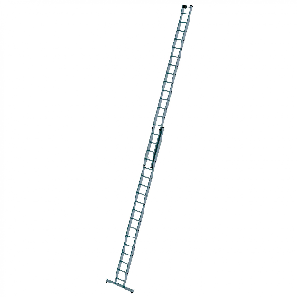 Schiebeleiter mit Traverse 2x17 Sprossen-Beschreibung lesen
