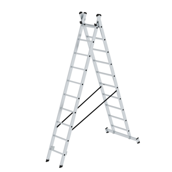 MUNK Mehrzweckleiter 2-teilig 2x10 Sprossen-Beschreibung lesen