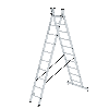 Mehrzweckleiter 2x10 Sprossen