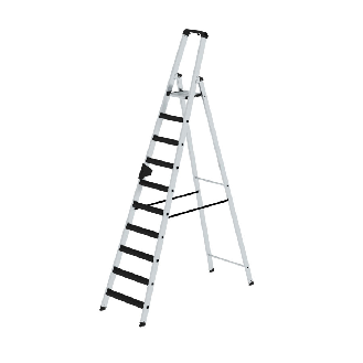 Stehleiter mit relax-step 10 Stufen-Beschreibung lesen