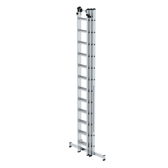 Mehrzweckleiter mit Nivello Traverse 3x12 Sprossen Mehrzweckleiter mit Nivello Traverse 3x12 Sprossen-Beschreibung lesen