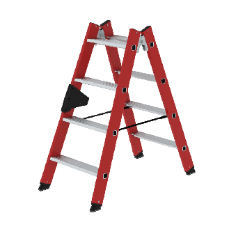 MUNK Kunststoff-Stehleiter 2x4 Sprossen-Beschreibung lesen