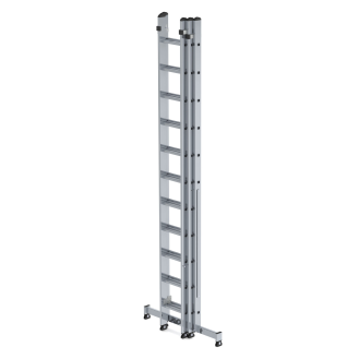 Mehrzweckleiter mit Nivello Traverse 3x11 Sprossen-Beschreibung lesen
