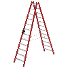 Kunststoff-Stehleiter 2x12 Sprossen