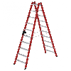 Kunststoff-Stehleiter 2x10 Sprossen