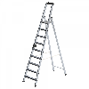 Stehleiter mit relax-step 9 Stufen