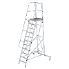Plattformleiter fahrbar 11 Stufen