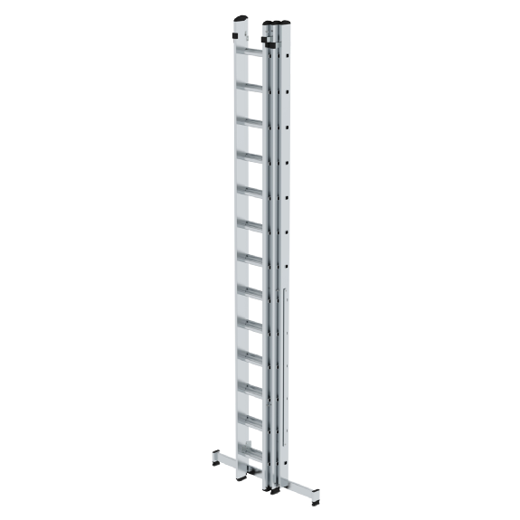 Mehrzweckleiter mit Nivello Traverse 3x13 Sprossen Mehrzweckleiter mit Nivello Traverse 3x13 Sprossen-Beschreibung lesen
