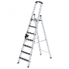 Stehleiter mit clip-step R13 7 Stufen
