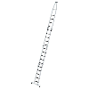 Stufen-Glasreinigerleiter 4-teilig mit Clip-Step R13 und Nivello Traverse 3x5+4 Stufen