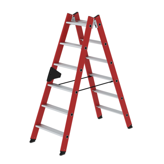 Escalera de tijera de plástico 2x6 peldaños-Leer más