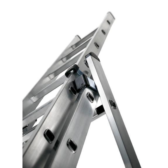 Mehrzweckleiter mit Nivello Traverse 3x14 Sprossen Mehrzweckleiter mit Nivello Traverse 3x14 Sprossen-Beschreibung lesen