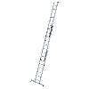 Schiebeleiter mit nivello-Traverse 3x8 Sprossen