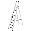 Stehleiter mit Clip-Step 9 Stufen