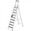 Stehleiter mit Clip-Step 9 Stufen