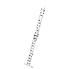 Seilzugleiter aus Aluminium mit Handlauf