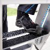 Stufen-Seilzugleiter 2-teilig mit Handlauf und Ausstiegsholm 2x12 Stufen