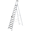 Stehleiter mit Clip-Step 14 Stufen