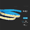 VT-421 Striscia LED 24V 10W/m COB 1000lm/m 5M monocolore bianco caldo 3000K CRI>80 IP20 - SKU 2667