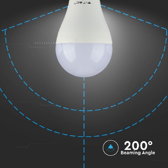 VT-2017 Lampadina LED E27 A65 17W termoplastica 4000K - 4457 VT-2017 Lampadina LED E27 A65 17W termoplastica 4000K - 4457-Leggi tutto