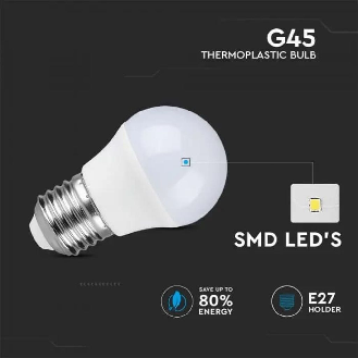 VT-1830 Lampadina a LED E27 G45 3.7W 320LM luce bianco naturale 4000K - 214162-Leggi tutto