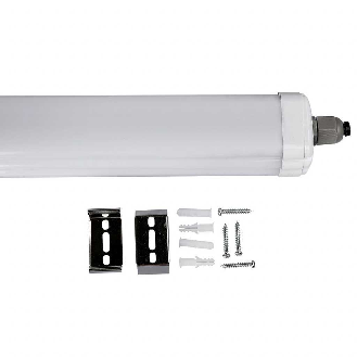 VT-1574 Tubo LED Plafoniera 48W waterproof IP65 150CM bianco naturale 4000K - SKU 216287-Lire la description