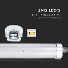 VT-1574 Tubo LED Plafoniera 48W waterproof IP65 150CM bianco naturale 4000K - SKU 216287