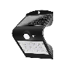 VT-767-2 lampada LED 1,5W pannello solare esterno IP65 + sensore PIR colore nero - SKU 8277