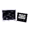 VT-40W Faro led 40W autoalimentato nero con pannello 16W solare e telecomando 6000K IP65  sku 94008