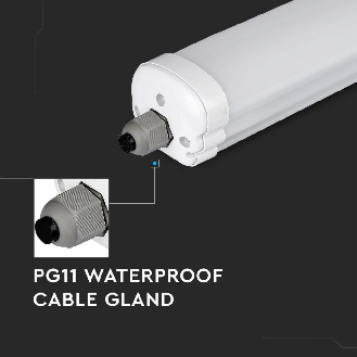 VT-1249 Plafoniera led tubo 36W 120CM bianco naturale 4500K 120lm/W IP65 - SKU 216285-Lire la description