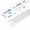 VT-8-20 plafoniera sottile tubo led prismatico chip samsung 20W 100lm/W 60cm 3000k IP20