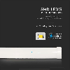 VT-8-20 plafoniera sottile tubo led prismatico chip samsung 20W 100lm/W 60cm 3000k IP20