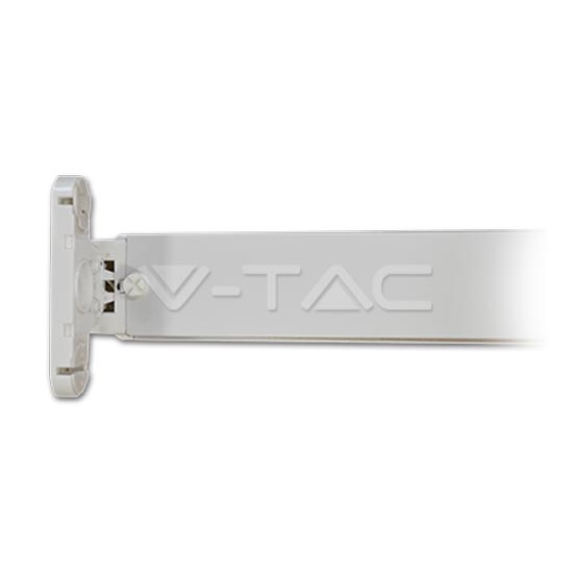Plafoniera per 2 tubi a LED T8 G13 da 60CM uso interno Mod.VT-16011-Leggi tutto