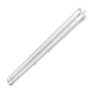 VT-12023 plafoniera tubi LED 2x18W bianco naturale 4000K tubi inclusi IP65 120CM - SKU 6387-Leggi tutto