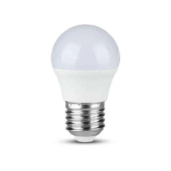 Pro VT -290 Samsung SMD 6.5W E27 Mini Globo G45 White Cold White 6500K - SKU 21868-Lire la description