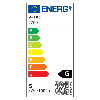 VT-2205 Lampadina led scritta Love 5W globo filamento E27 G125 vetro ambrato oscurato bianco caldo 2200K - SKU 2700