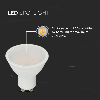 VT-2333 Lampadina spot LED 2.9W GU10 faretto 100° copertura satinata luce bianco freddo 6500K - 2989