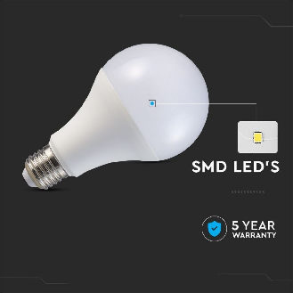 PRO VT-233 Lampadina led chip Samsung SMD 20W E27 200° A80 alta luminosità 122LM/W bianco naturale 4000K - SKU 21238-Leggi tutto