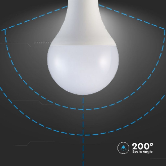 PRO VT-233 Lampadina led chip Samsung SMD 20W E27 200° A80 alta luminosità 122LM/W bianco naturale 4000K - SKU 21238-Leggi tutto