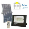 VT-25W Faro led 25W autoalimentato nero con pannello solare 12W e telecomando 6000K IP65  sku 94006